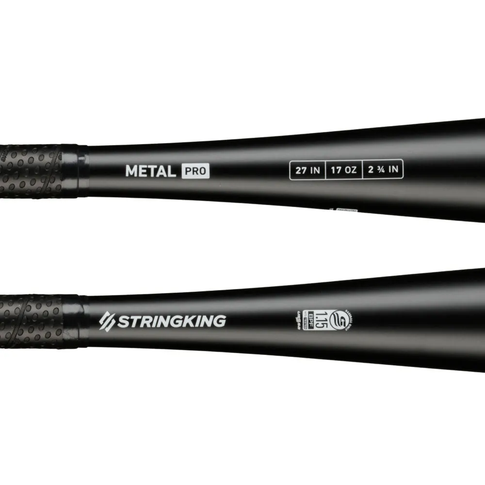 2020 StringKing Metal Pro -10 (2 3/4) USSSA Baseball Bat: SKMTLPRU