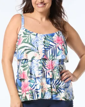 2024 Beach House Women's Monterey Tropical Jane Tankini Top - Hw4d096