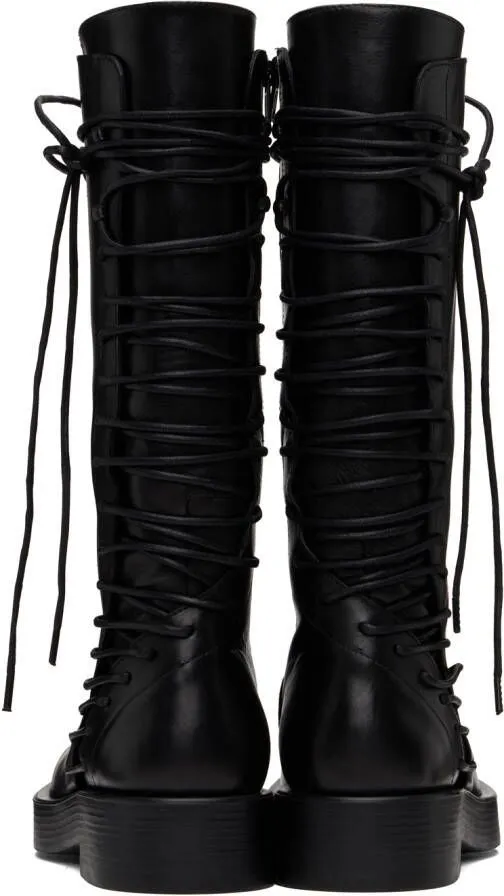 Ann Demeulemeester Black Mick Boots