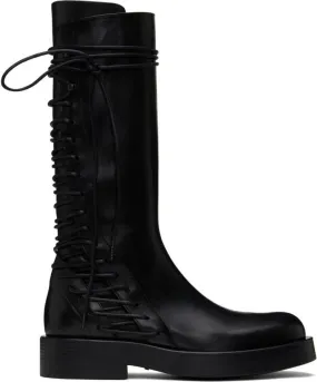 Ann Demeulemeester Black Mick Boots