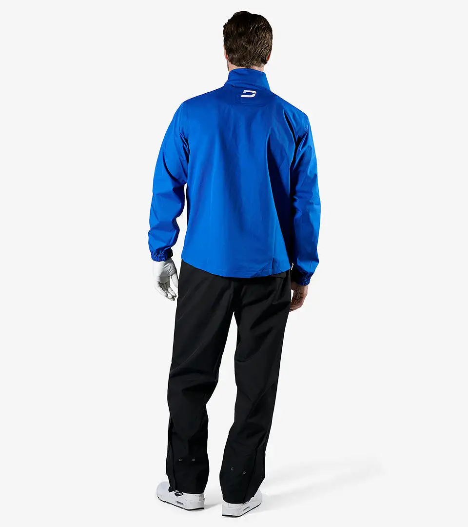 AQUA SHIELD 1/4 ZIP RAIN JACKET - BLUE