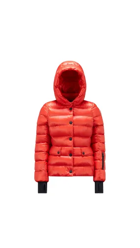 Armoniques Short Down Jacket - Rouge