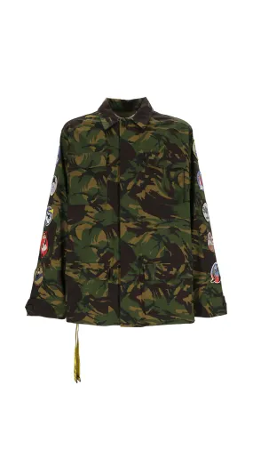 Arrow Camouflage Patch Jacket - Army