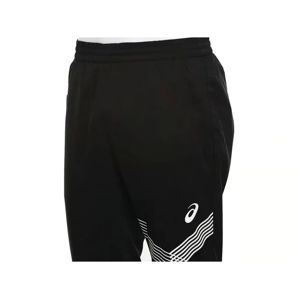 ASICS Men's Pattern Woven Pant (Performance Black)