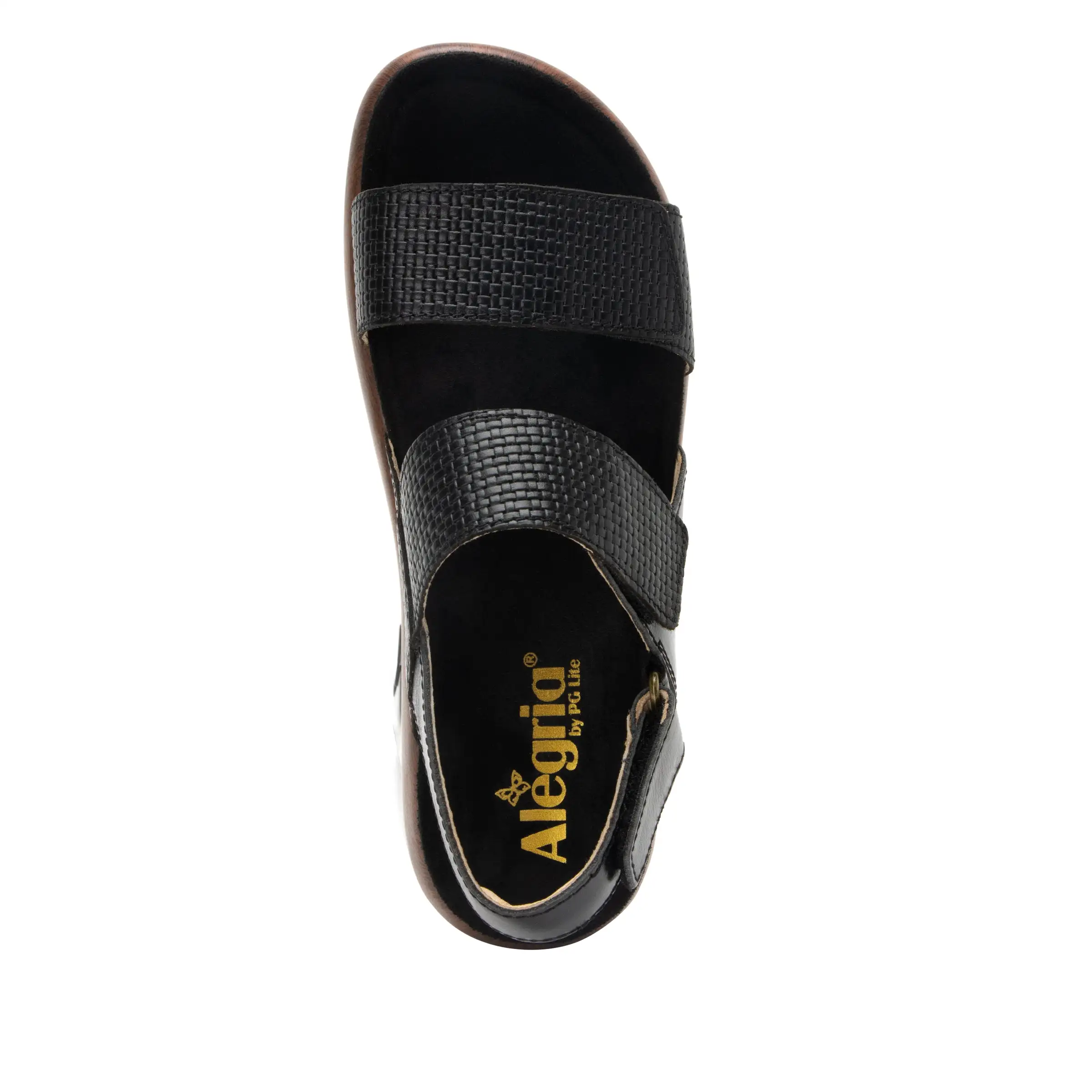 Bailee Woven Noir Sandal