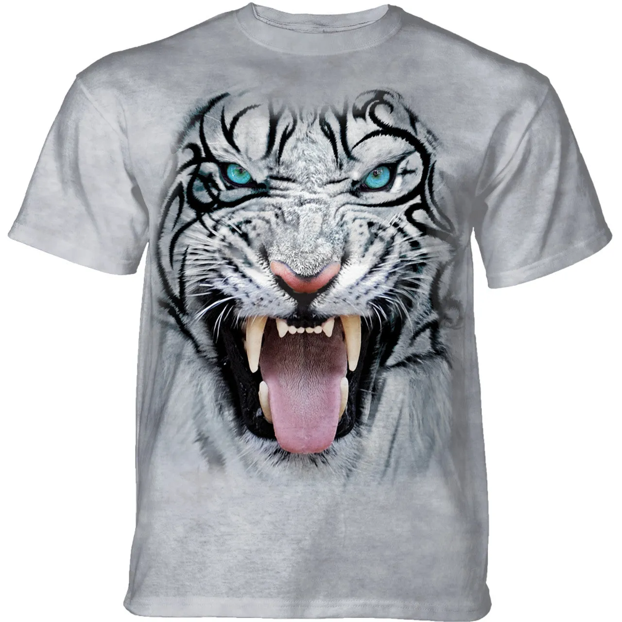 Big Face Tribal Tiger T-Shirt