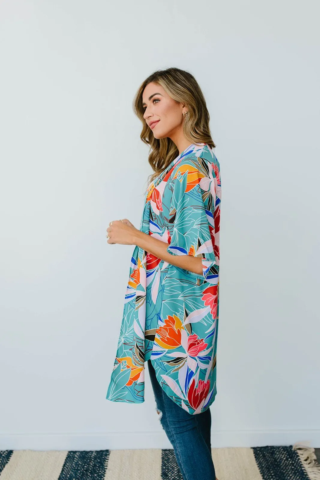 Bird of Paradise Kimono - On Hand