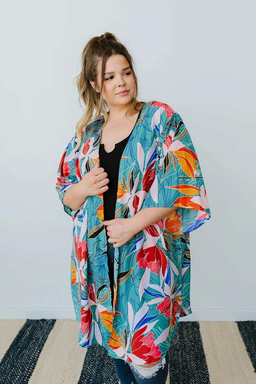 Bird of Paradise Kimono - On Hand