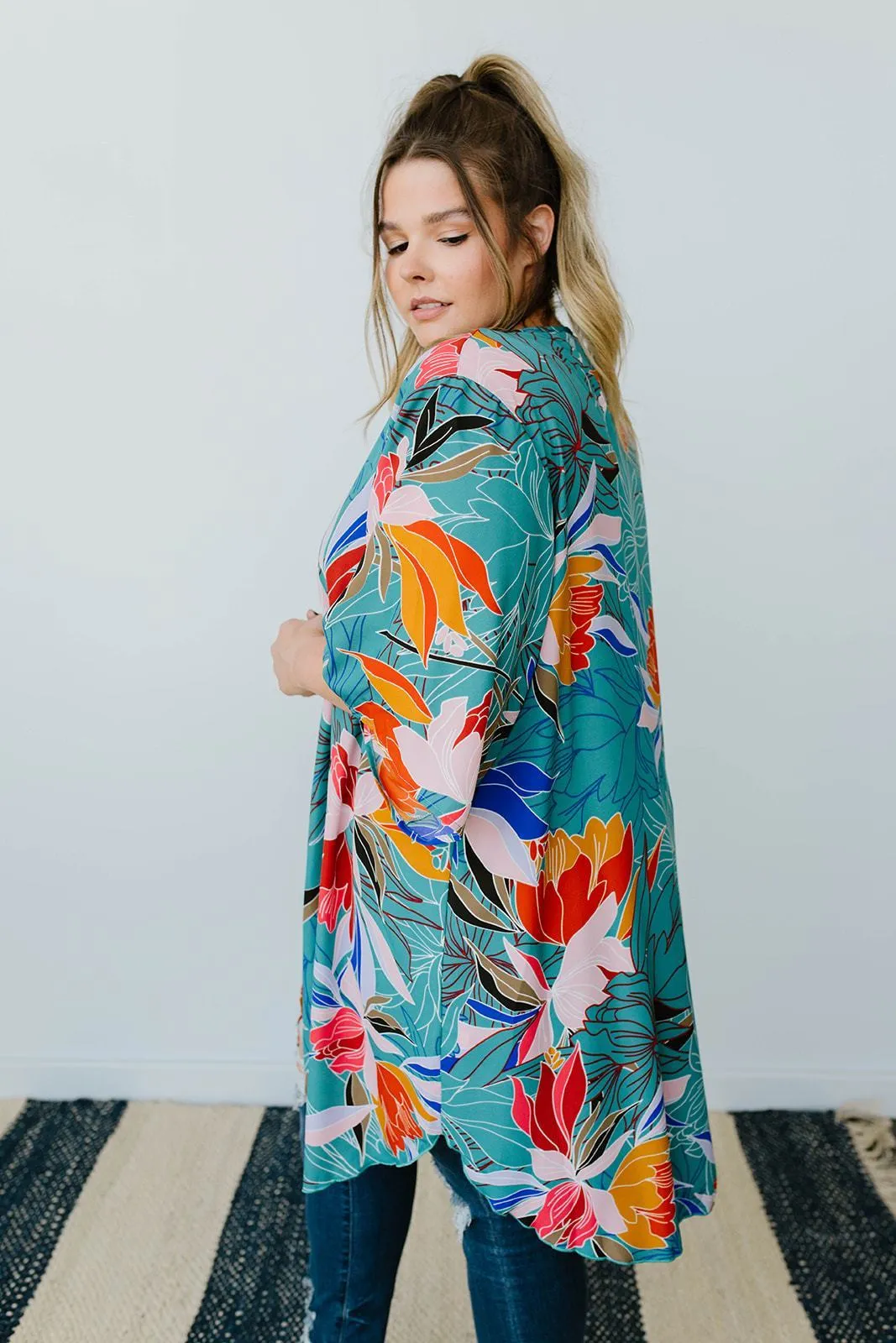 Bird of Paradise Kimono - On Hand