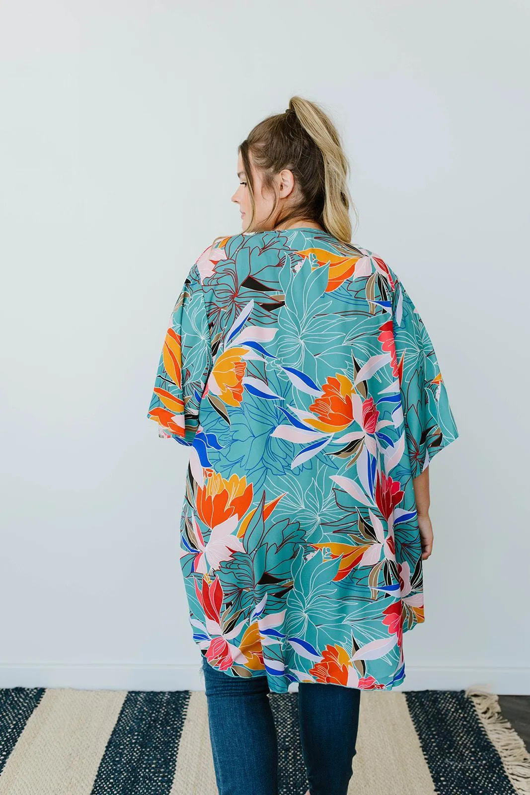 Bird of Paradise Kimono - On Hand