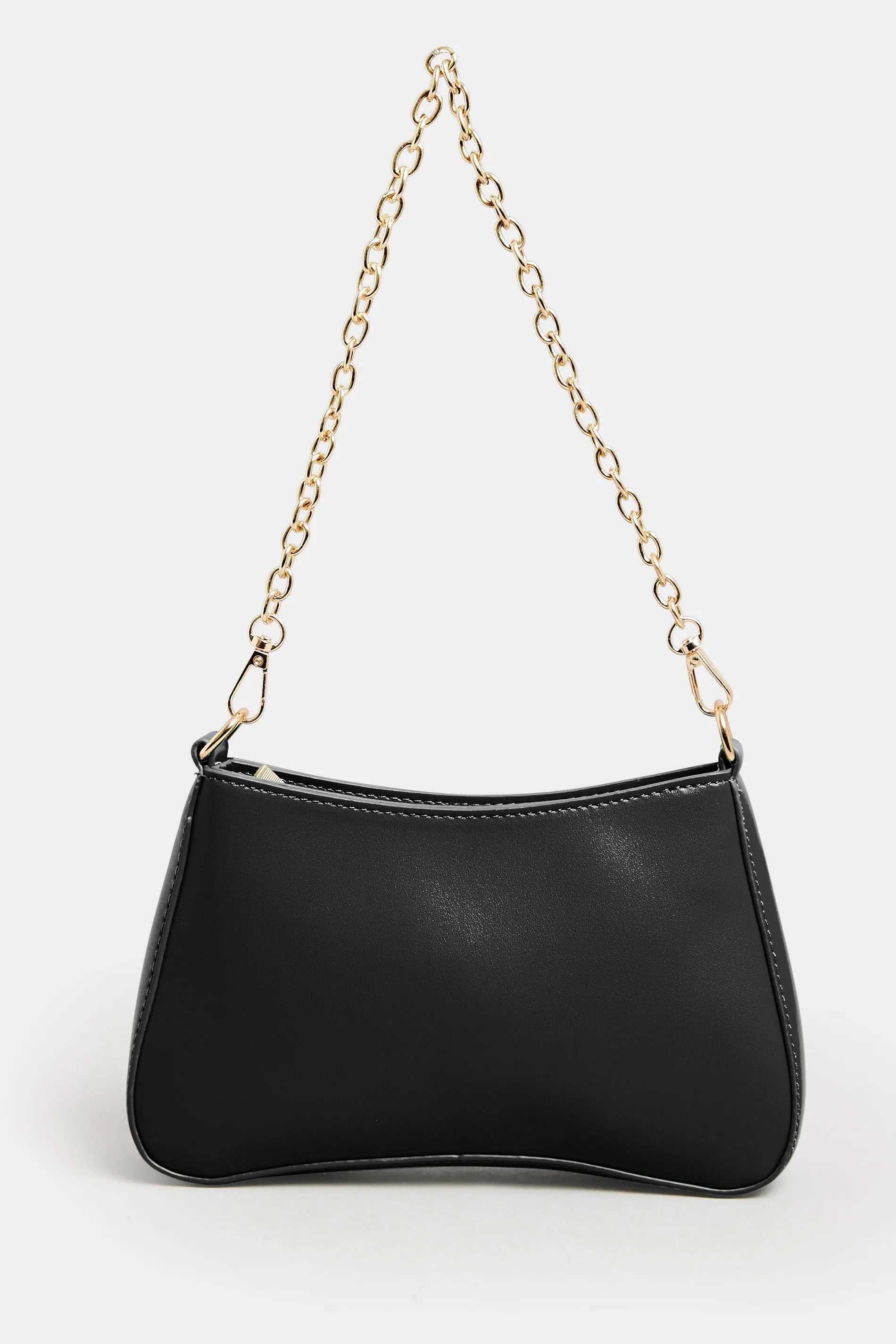 Black Detachable Chain Shoulder Bag