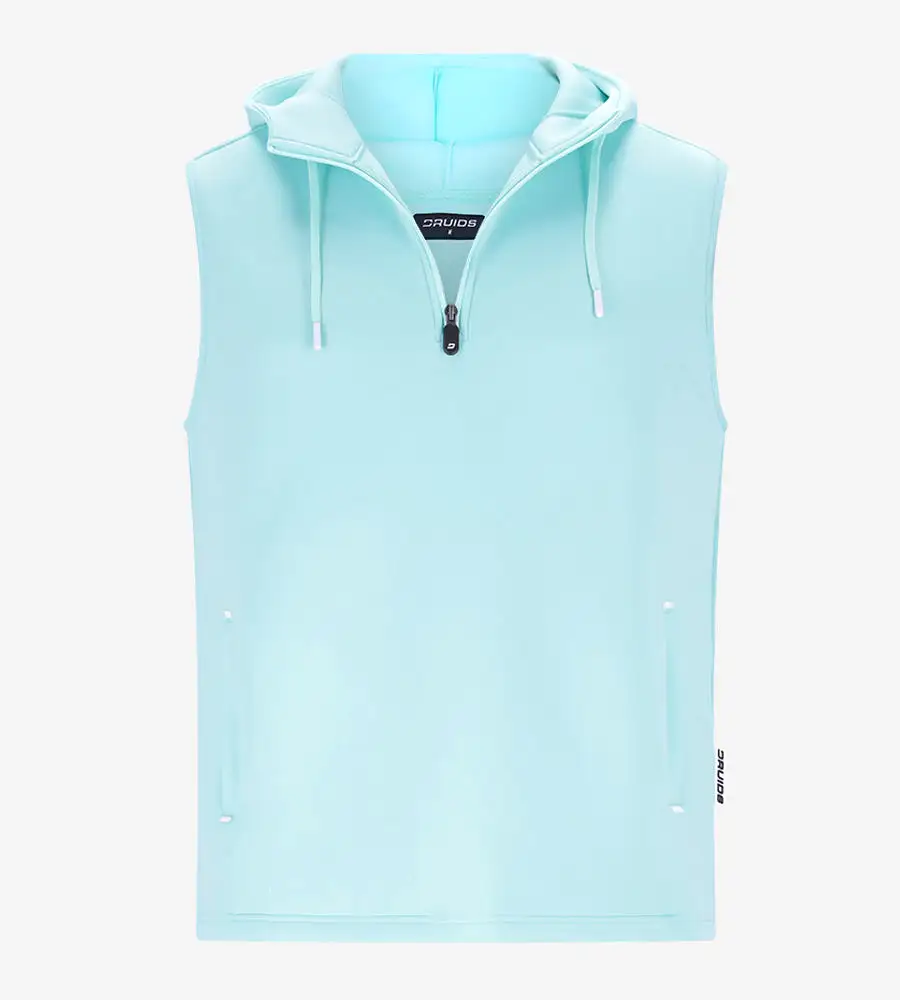 BLAZE SLEEVELESS HOODIE - MINT