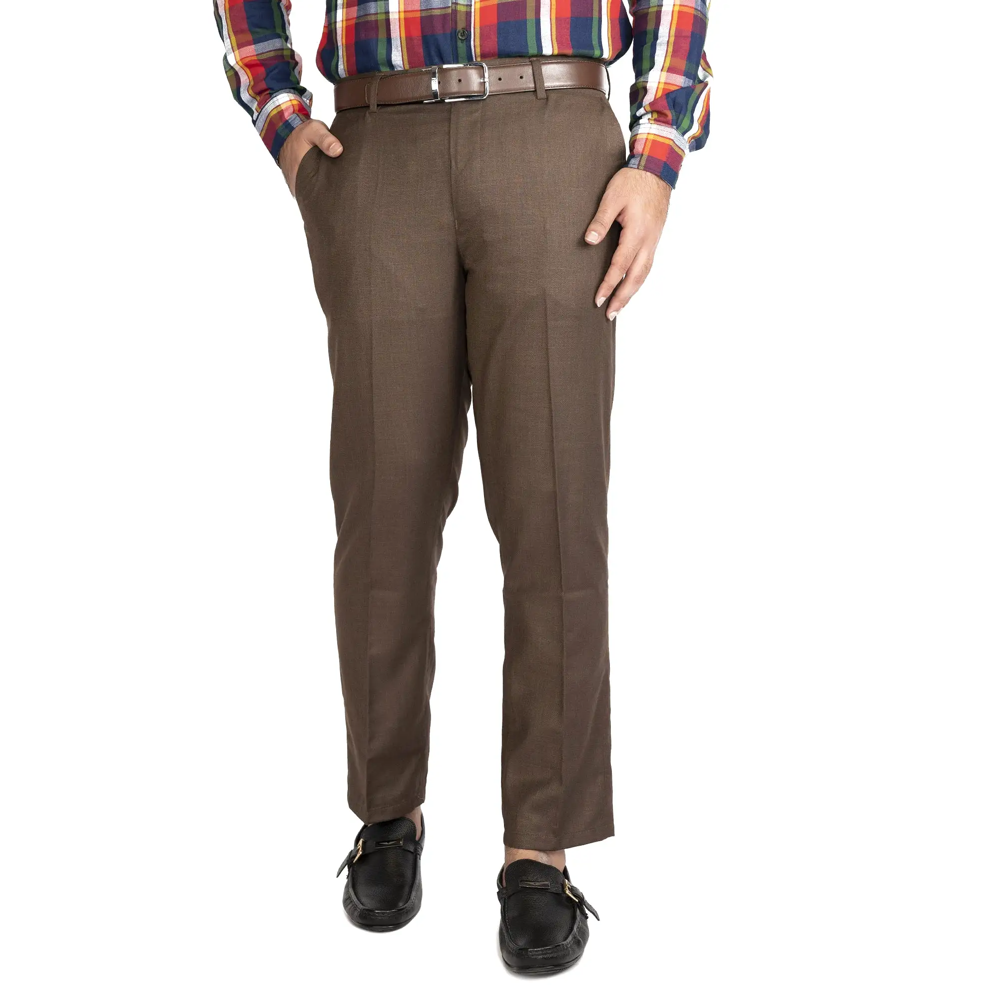 Brown Formal Trouser