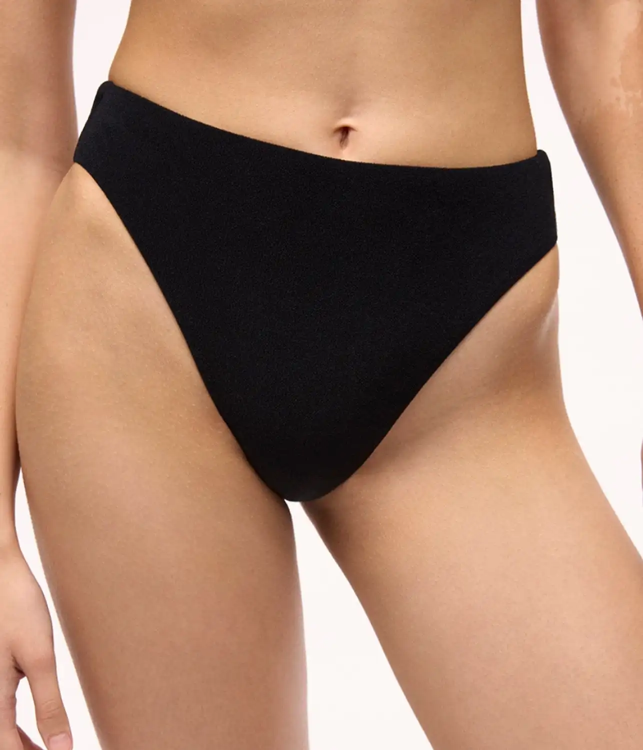 CHARLIE MID WAIST BOTTOM- BLACK