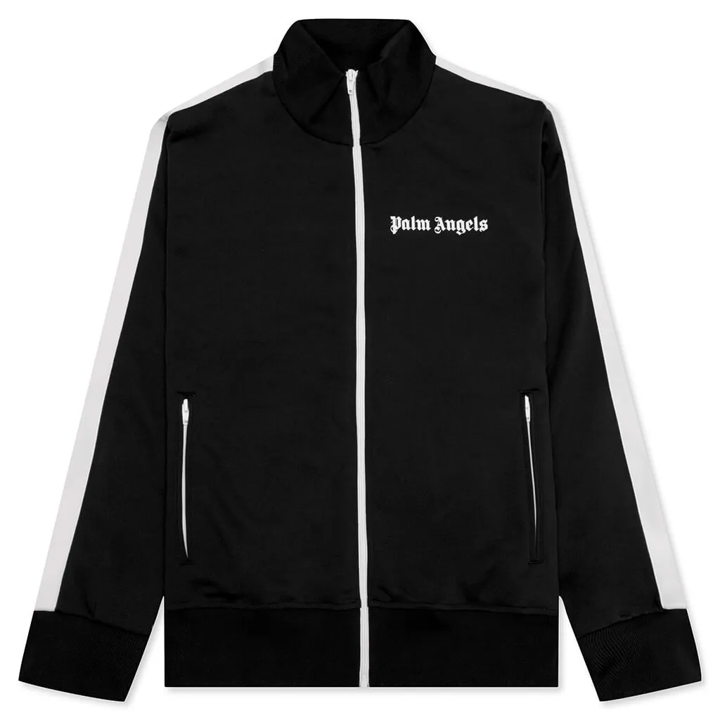 Classic Track Jacket - Black/White