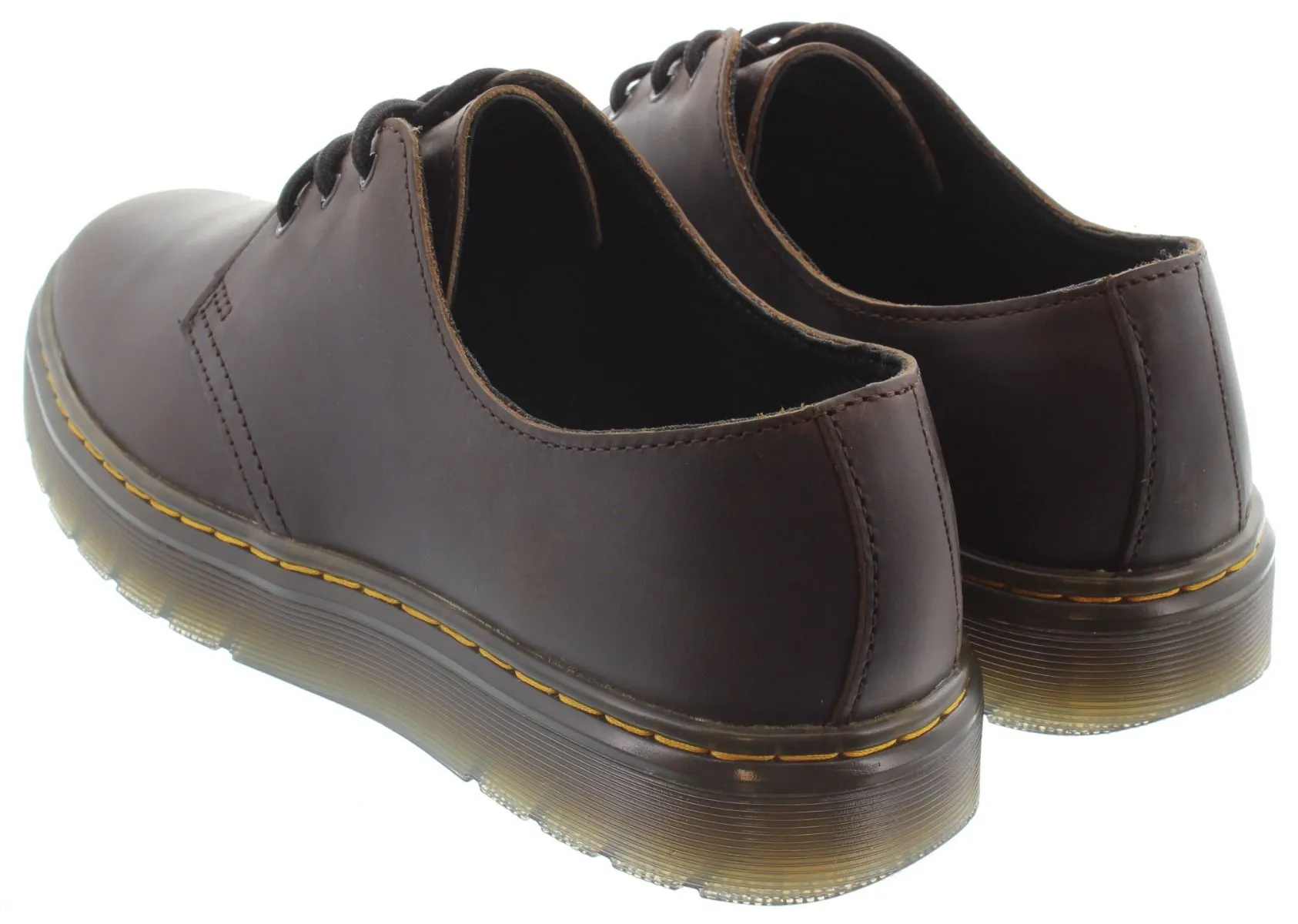 DR MARTENS Mens Thurston Low Shoes In Brown