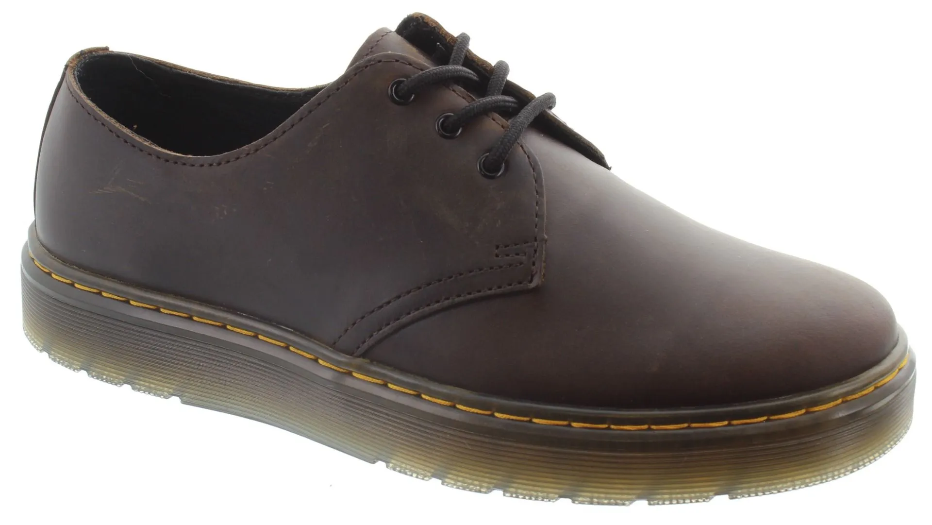 DR MARTENS Mens Thurston Low Shoes In Brown