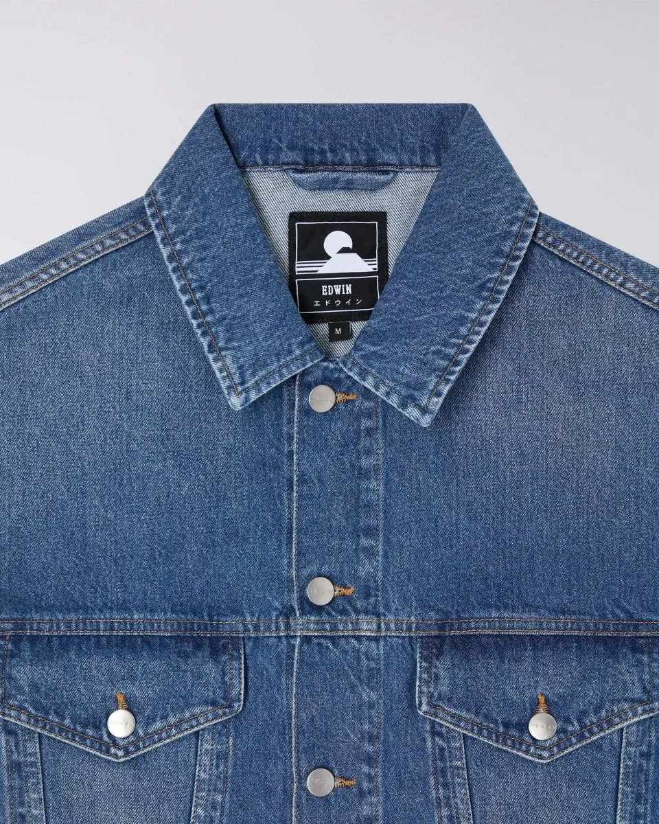 EDWIN EU-TRUCKER Jacket - BLUE