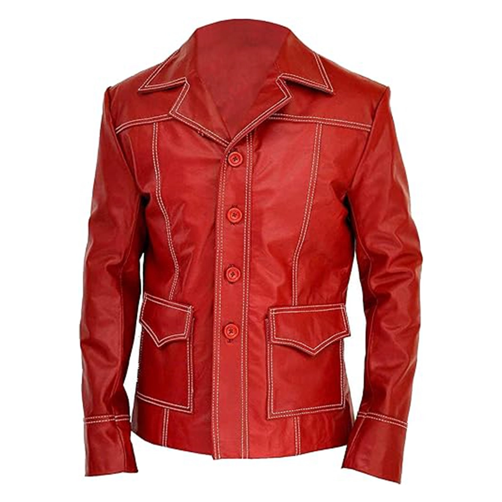 Fight Club Jacket | Tyler Durden Red Jacket