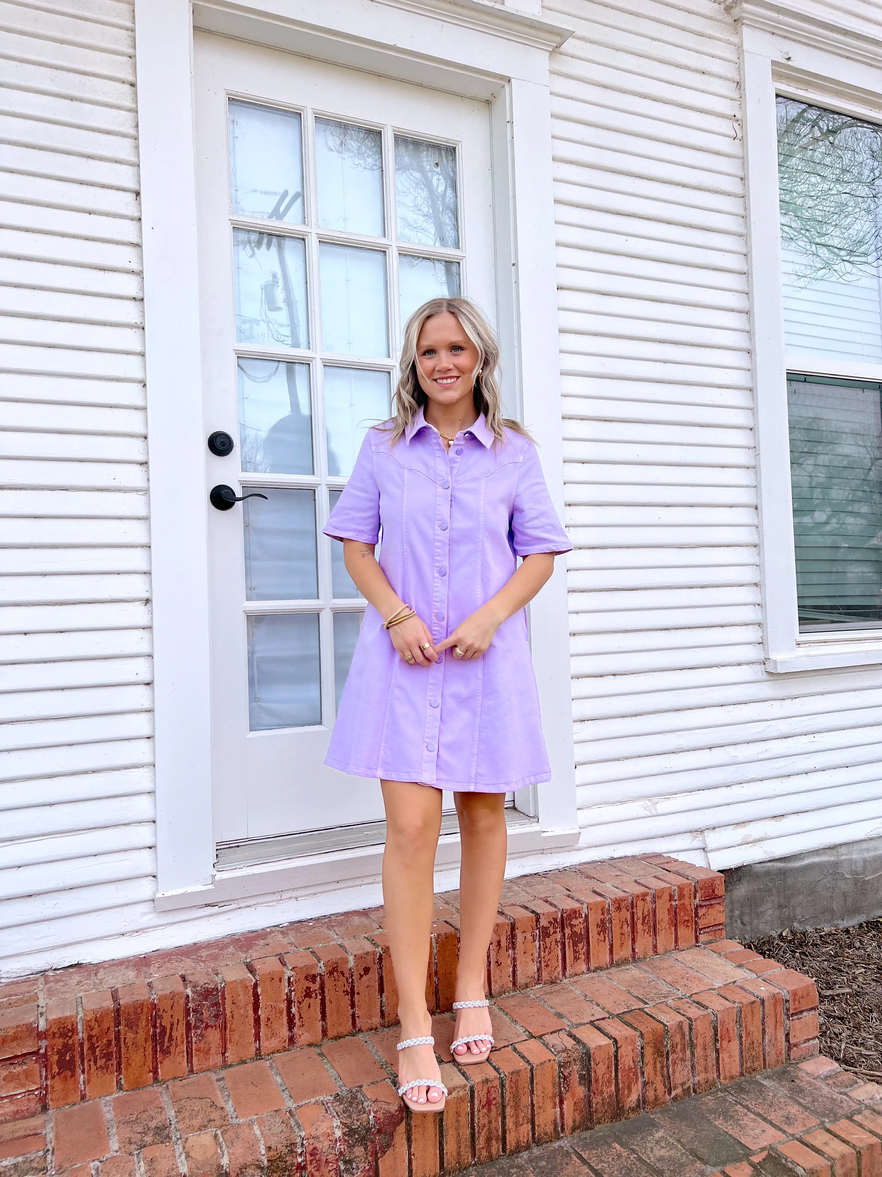 Head Over Boots Lilac Dress