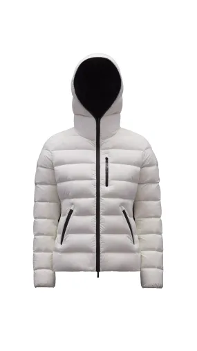 Herbe Short Down Jacket - White