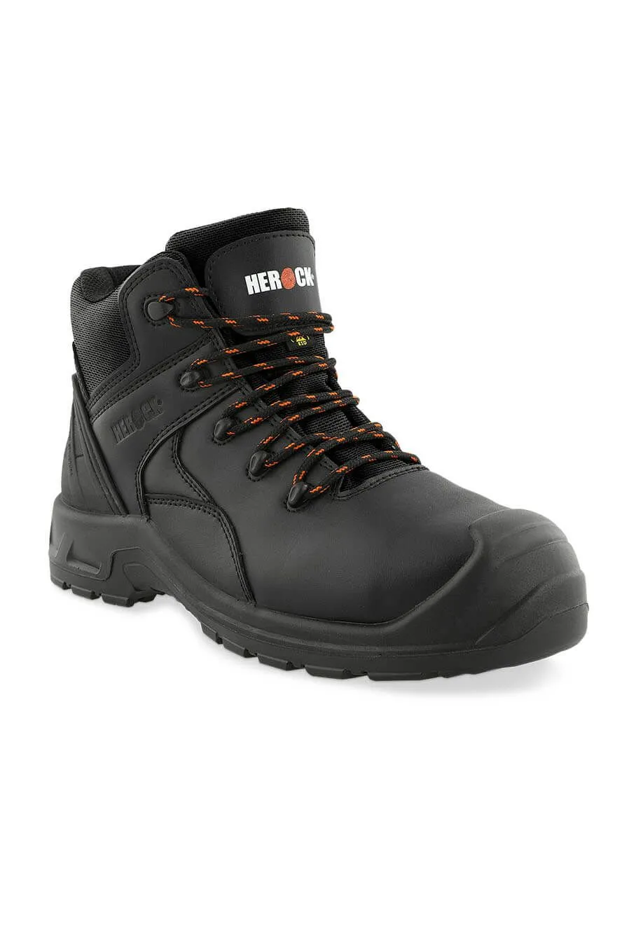 Herock Talin High Safety Shoes S3S - Black