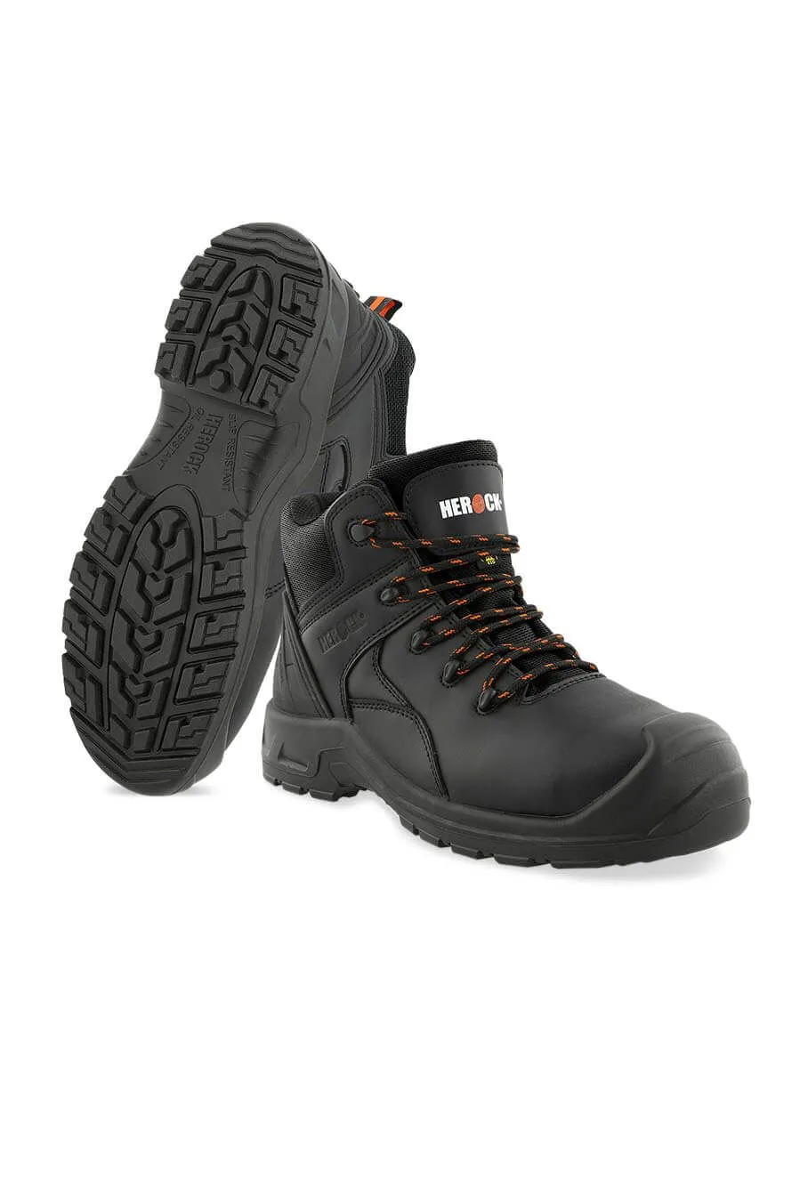 Herock Talin High Safety Shoes S3S - Black