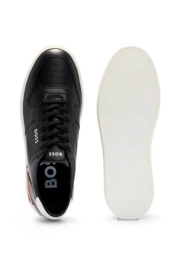 Hugo Boss Clint Leather Sneaker Black