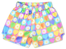 Iscream Spring Hearts Plush Shorts