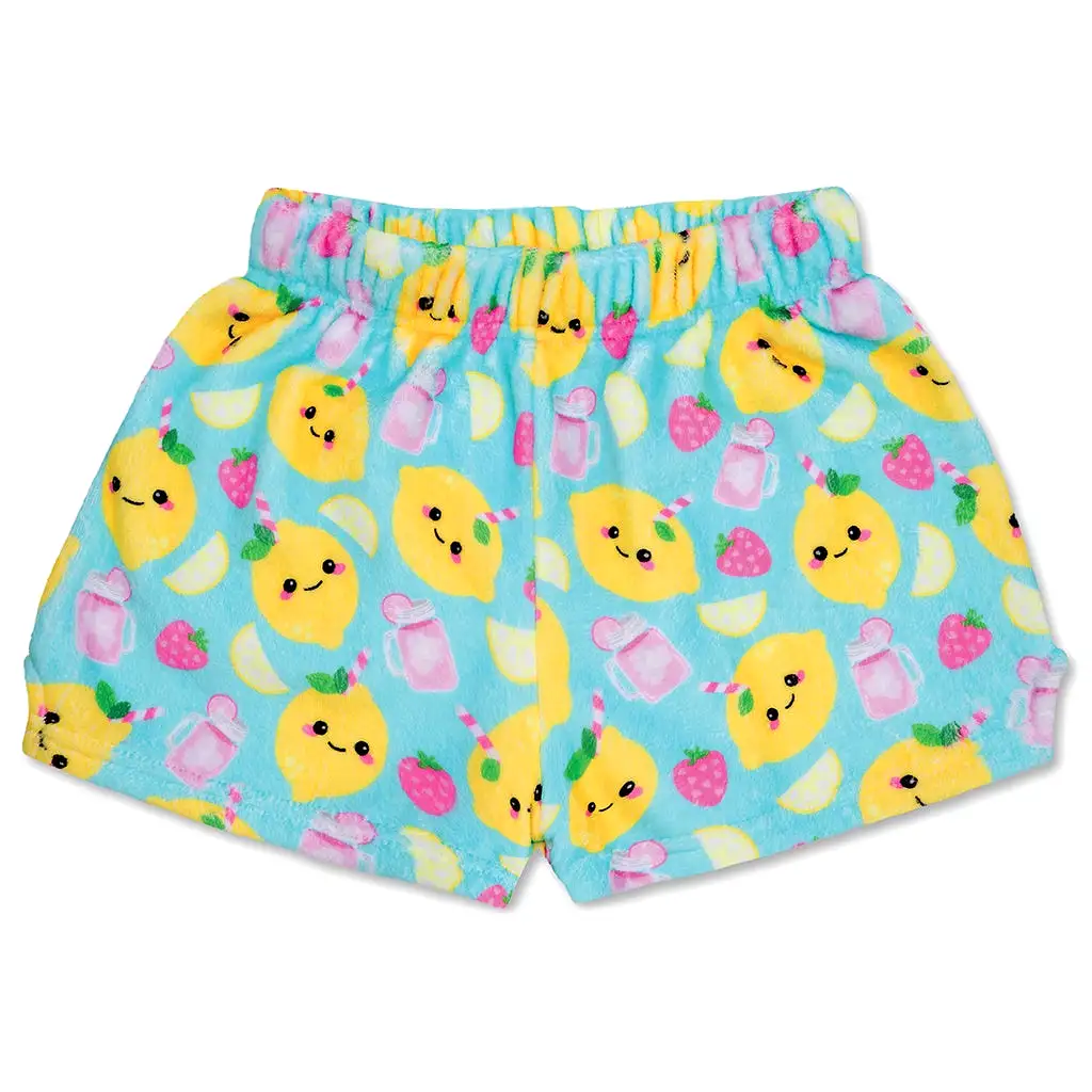 Iscream Strawberry Lemonade Plush Shorts