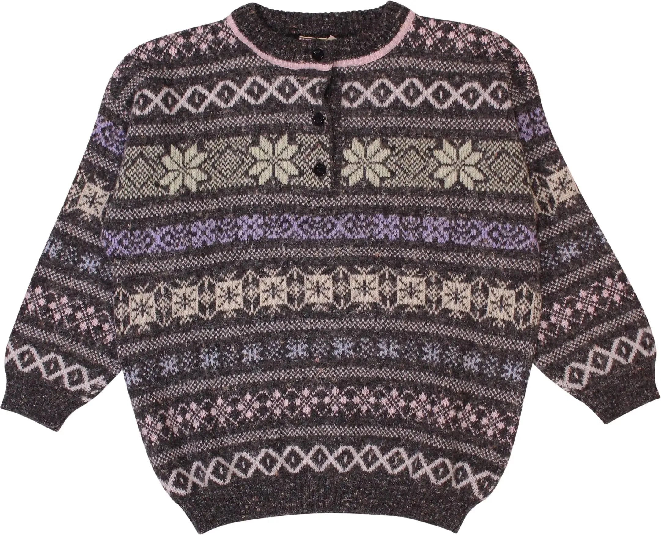 Knitted Wool Blend Sweater | ThriftTale