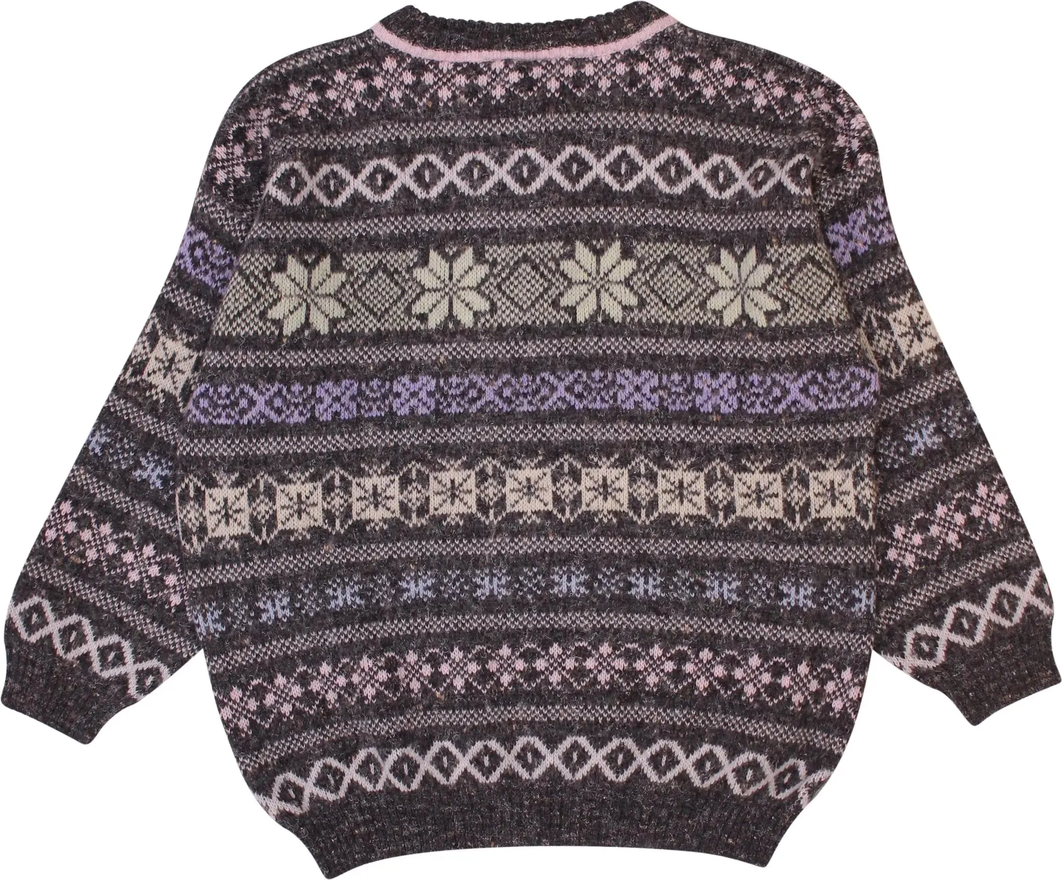 Knitted Wool Blend Sweater | ThriftTale