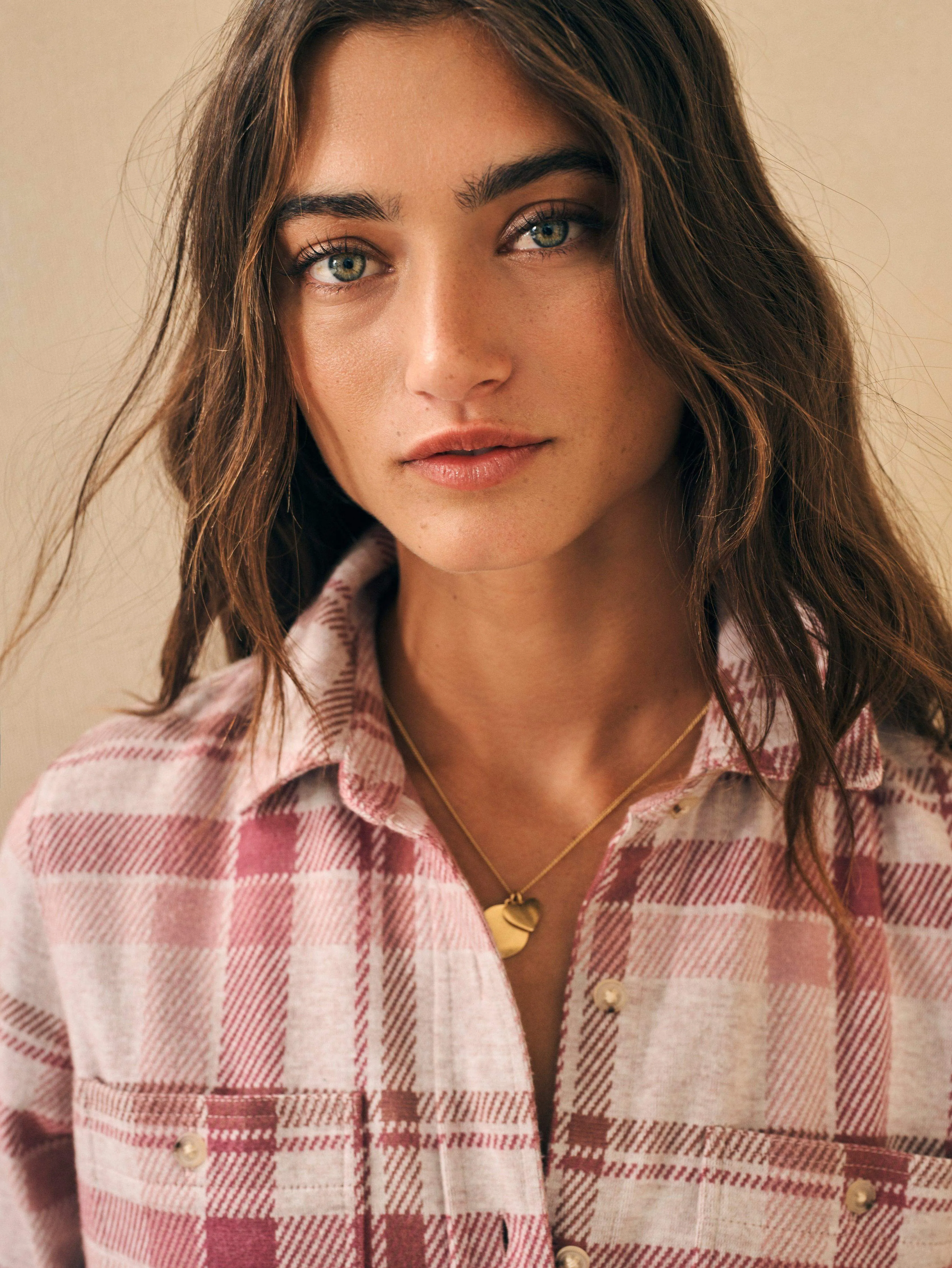 Legend Sweater Shirt - Amelia Plaid