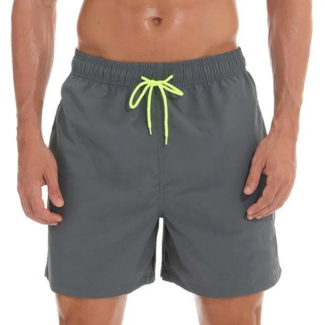 Luminous Beach Shorts With Drawstring