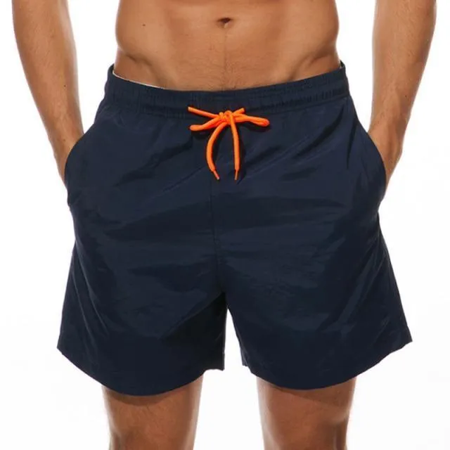 Luminous Beach Shorts With Drawstring