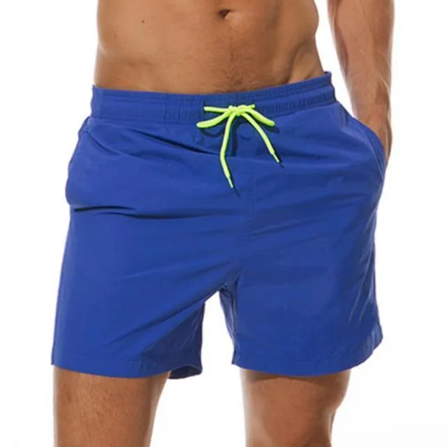 Luminous Beach Shorts With Drawstring