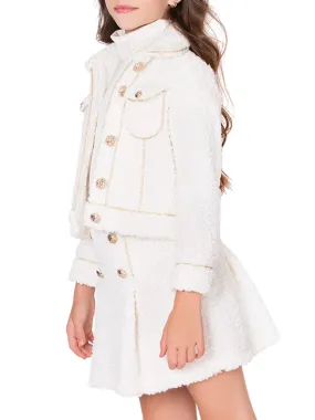 Mama Luma Jacket Button White