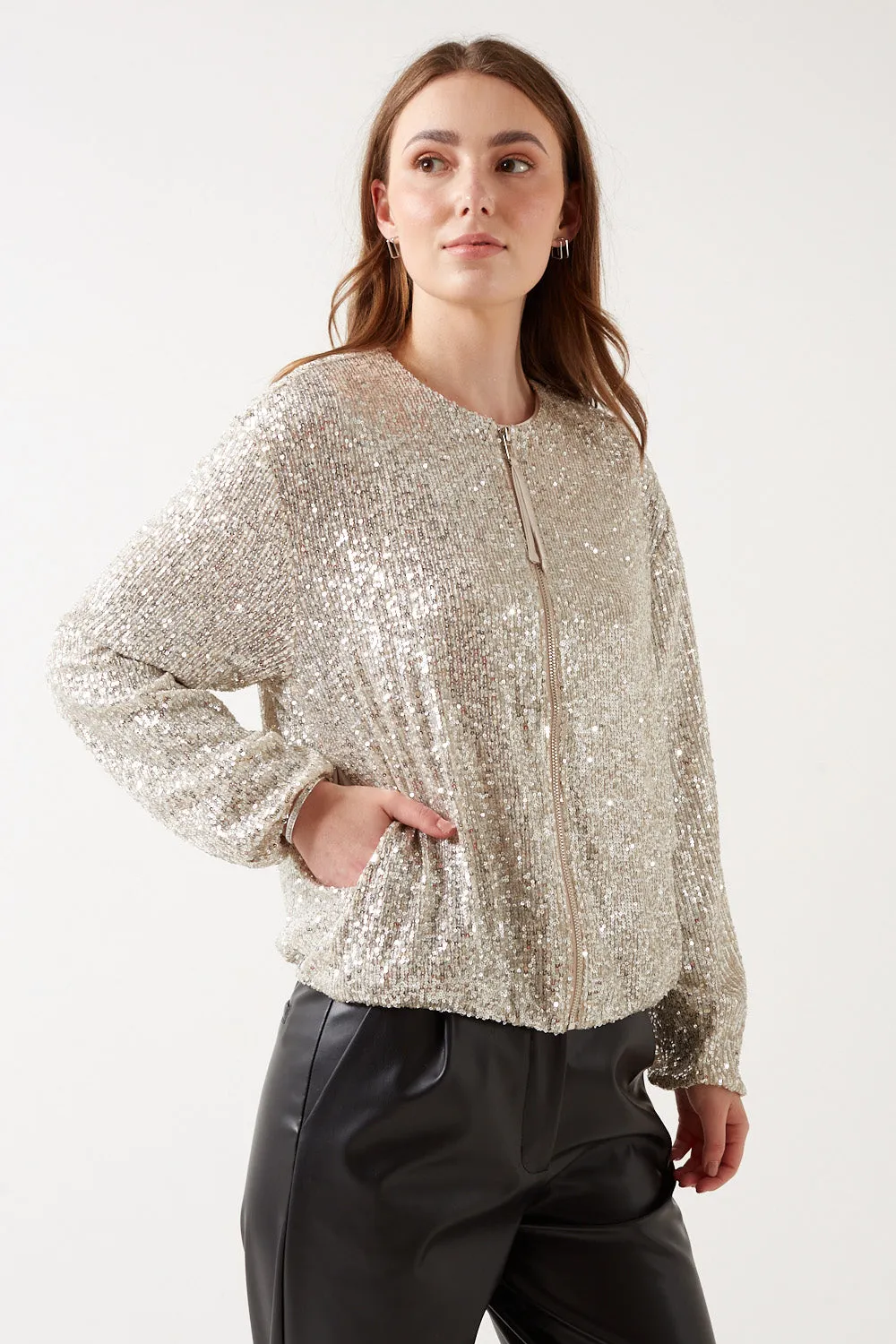 Marc Angelo Luna Sequin Jacket