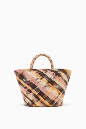 Mariana Small Basket Tote - Madras