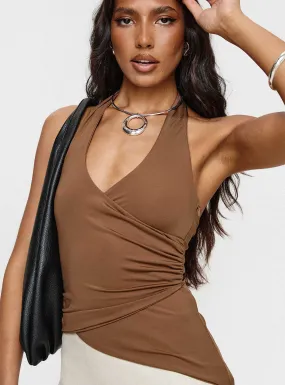 Marvin Halter Top Brown