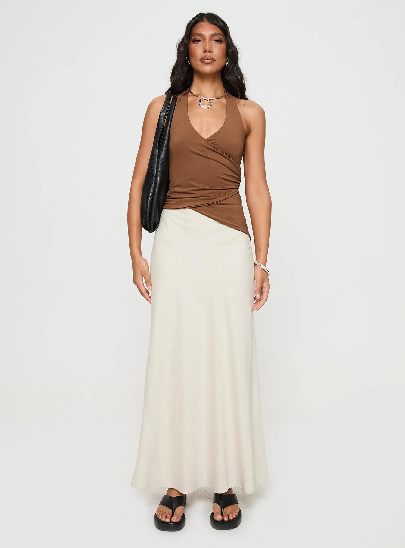 Marvin Halter Top Brown