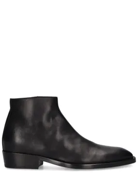 Mattia Capezzani   Bandolero leather boots 