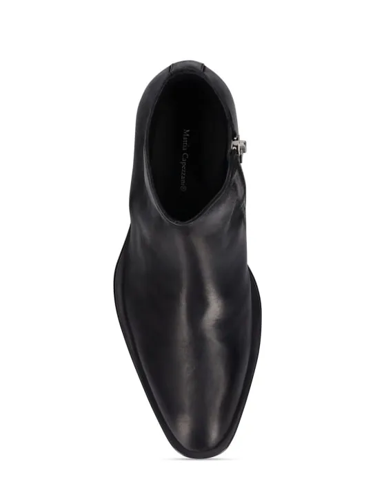 Mattia Capezzani   Bandolero leather boots 