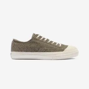 Military Standard Low Wool Sneaker - Grey