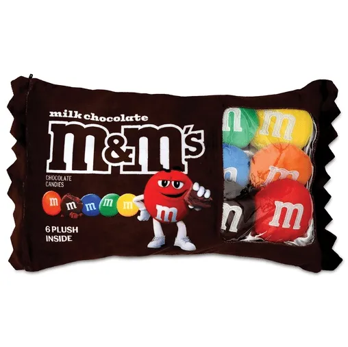 M&M's Packaging Fleece Plush