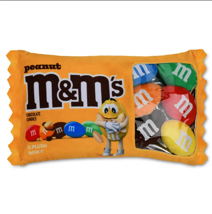 M&M's Packaging Fleece Plush