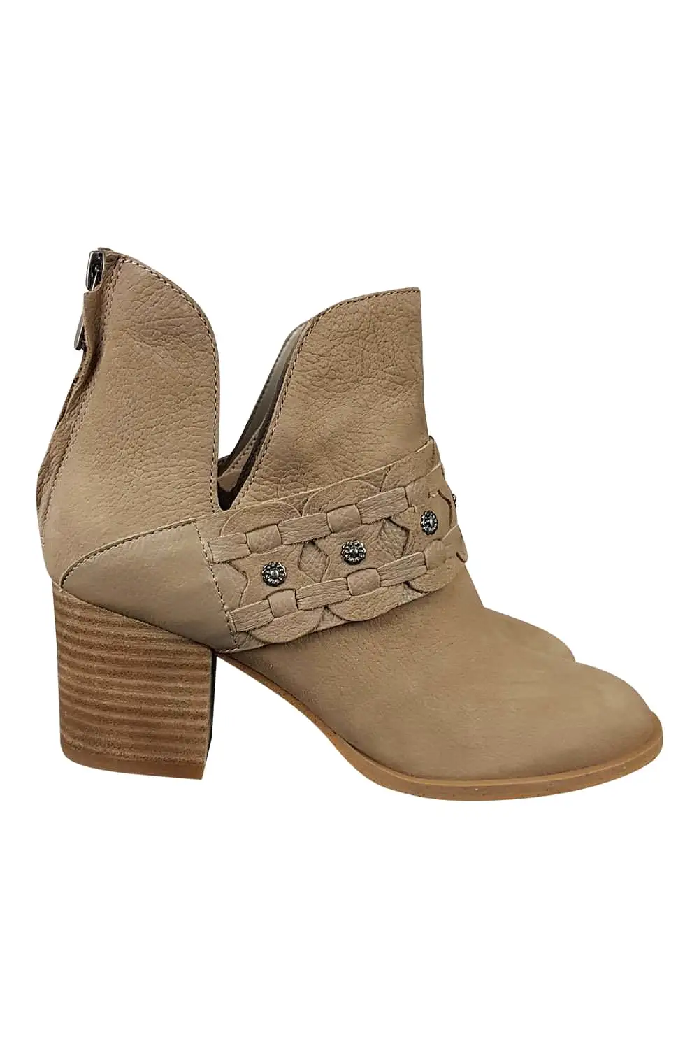 NINE WEST Danbia Tan Brown Ankle Boots (6 M)