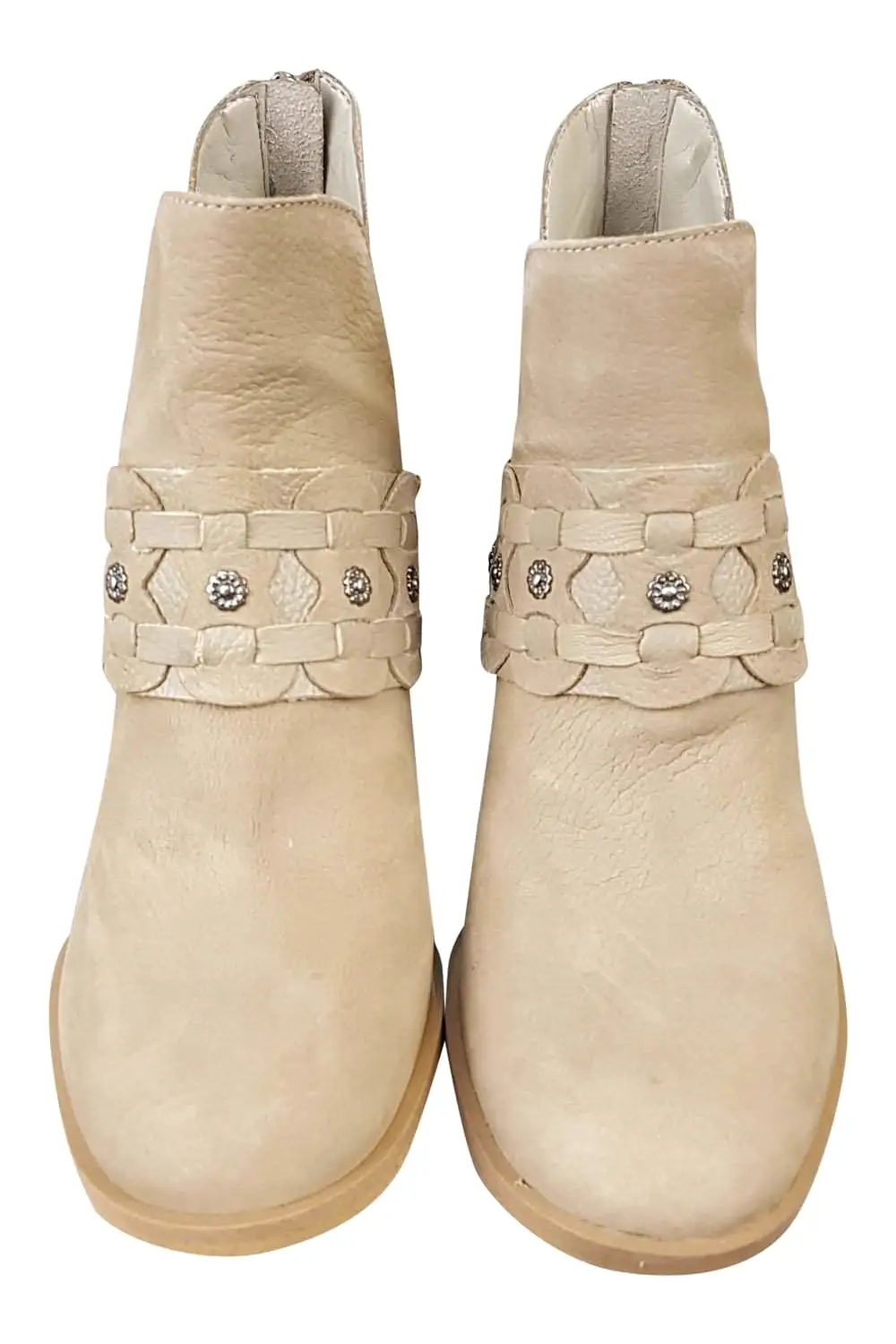 NINE WEST Danbia Tan Brown Ankle Boots (6 M)