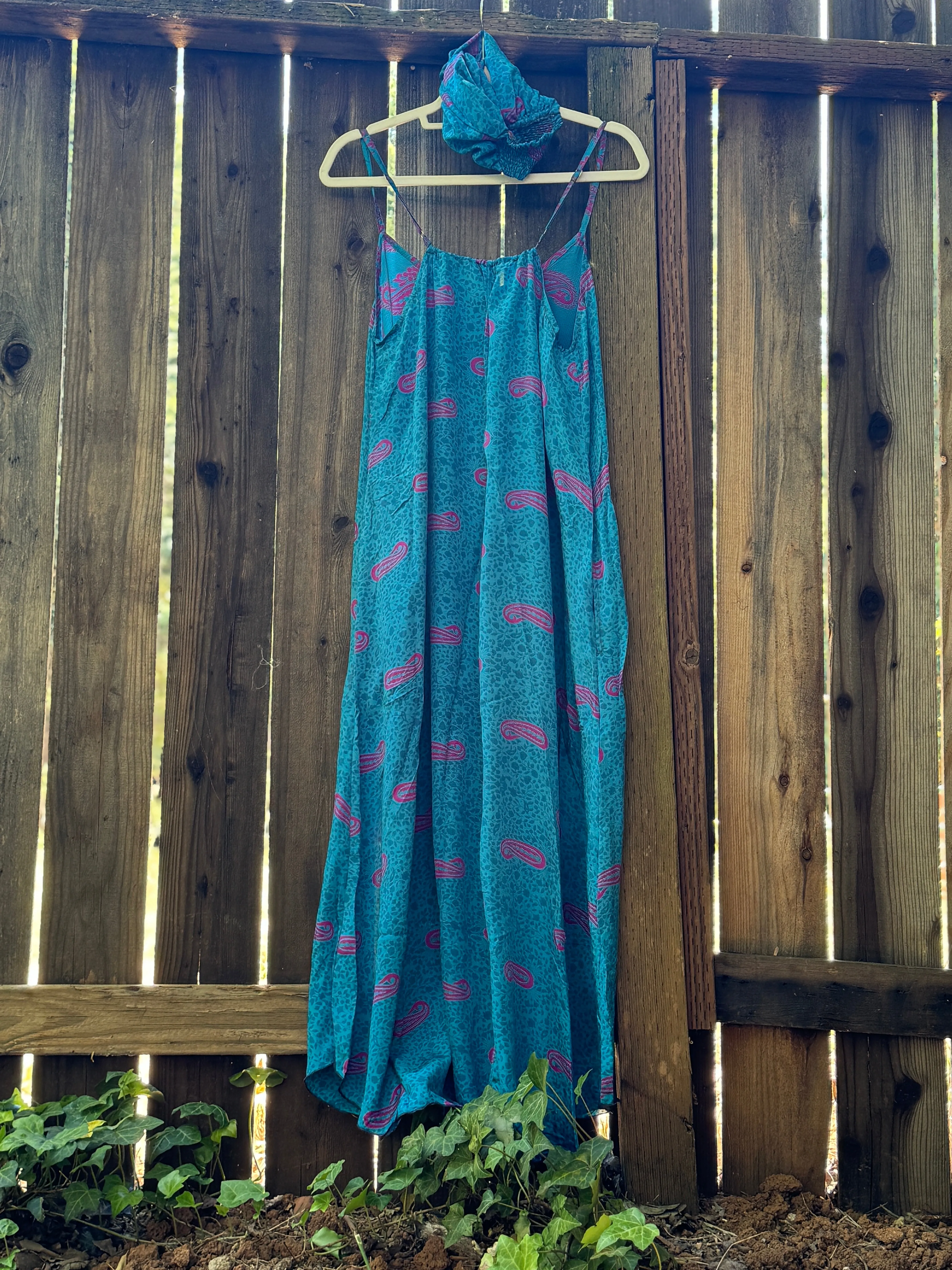 Oracle Dress - M - Electric Blue Nights