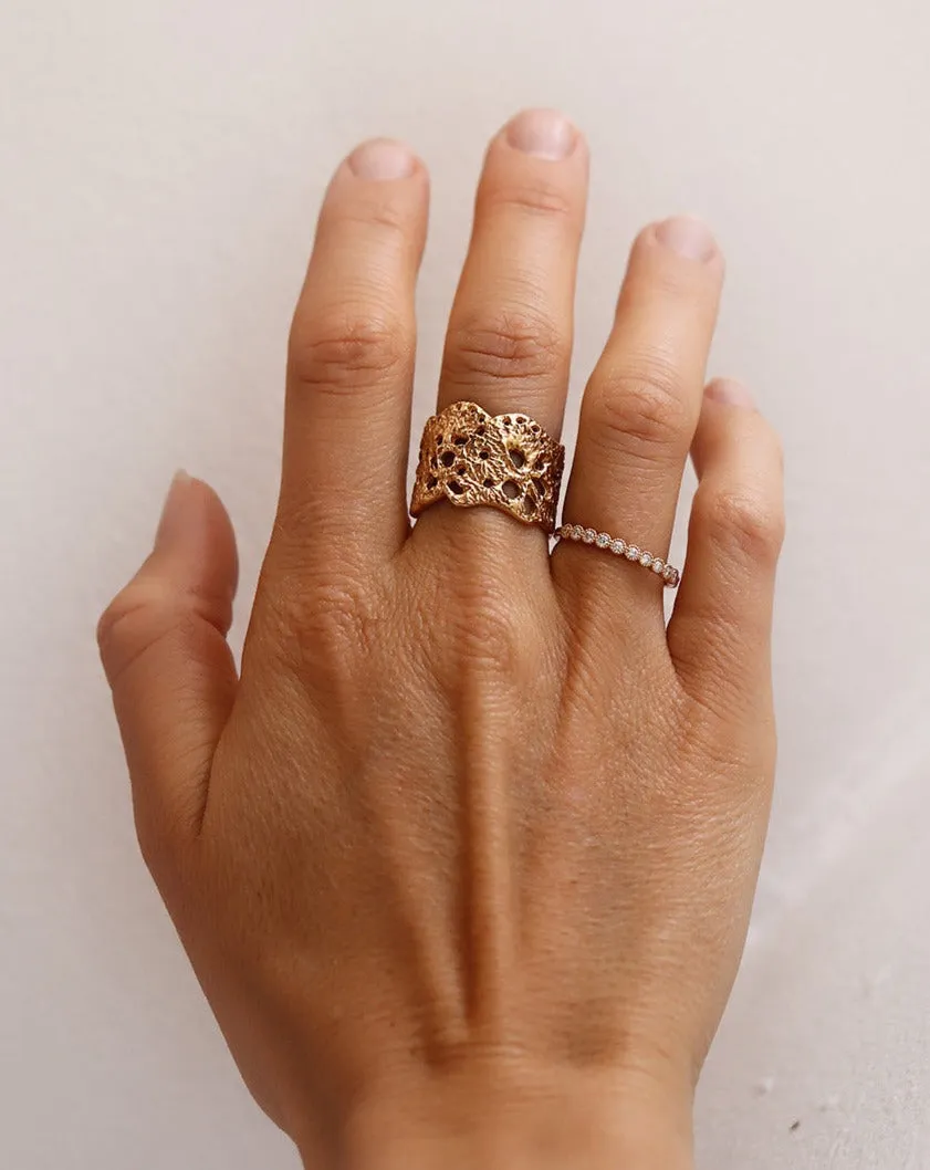 Petite Cecilia Lace Ring